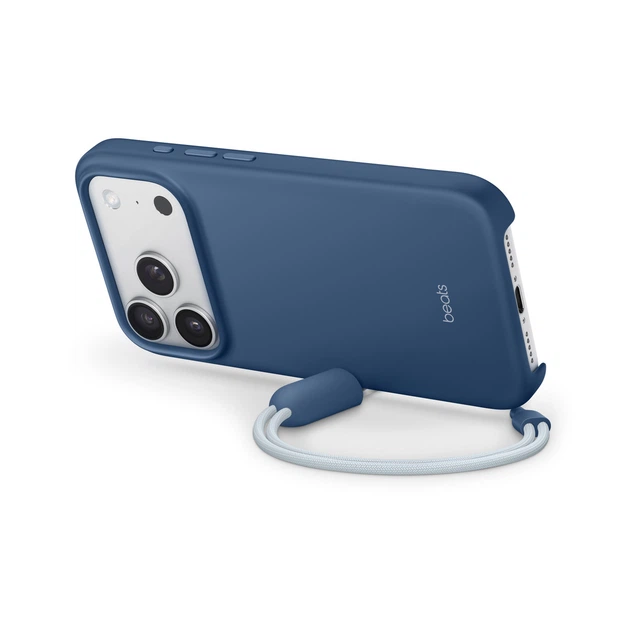 Чохол-накладка Beats iPhone 17 Pro Max/18 Pro Max Case з MagSafe та Camera Control with Kickstand Bedrock Blue (BTS17PMBRBL) - изображение 2