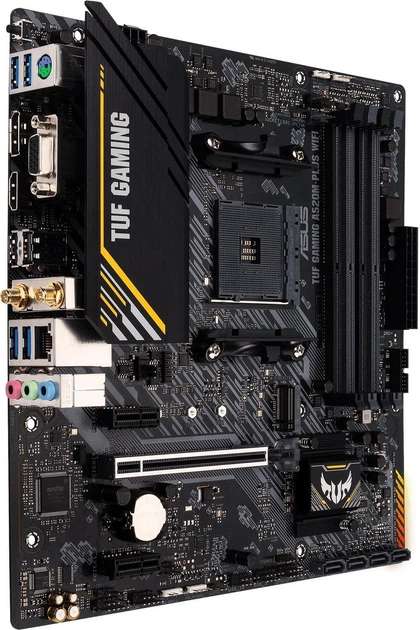 Материнская плата ASUS TUF Gaming A520M-PLUS WIFI (102218817) - изображение 3