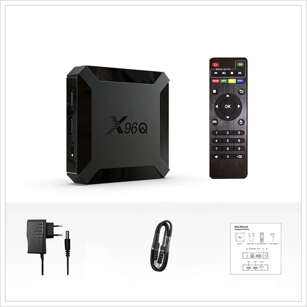 Смарт ТВ приставка X96Q 2/16 Гб Smart TV Box Android 10 - изображение 3