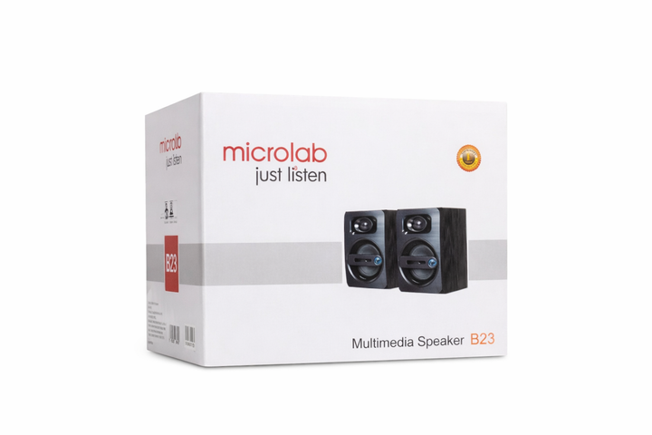 Колонки для ПК Microlab B-23 2.0 черные - изображение 3