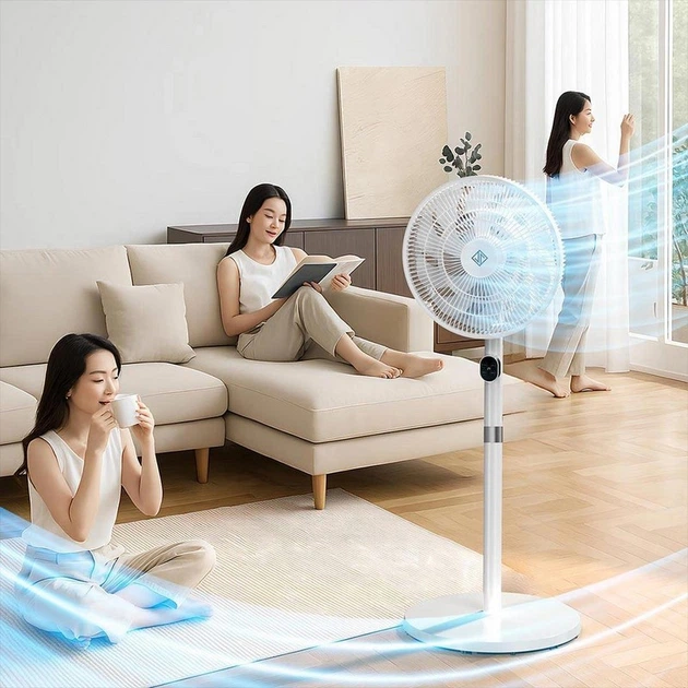 Вентилятор Xiaomi Jipin Smart Fan Touch Edition с пультом - изображение 3