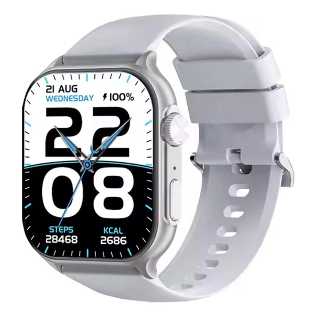 Смарт-годинник Lenovo Watch Fit Grey - Фото 1 Смарт-годинник Lenovo Watch Fit Grey - зображення 1