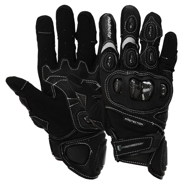 Мотоперчатки MADMOTOR MT-31 Черный M - изображение 2