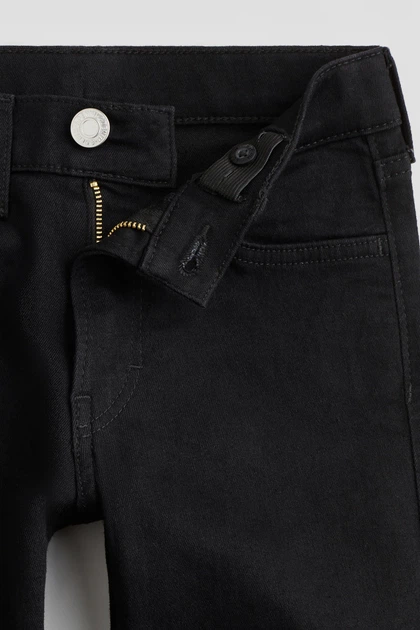 Джинси H&M Comfort Stretch Slim Fit для хлопчика 8-9 зріст 134 чорні - Фото 3 Джинси H&M Comfort Stretch Slim Fit для хлопчика 8-9 зріст 134 чорні - изображение 3