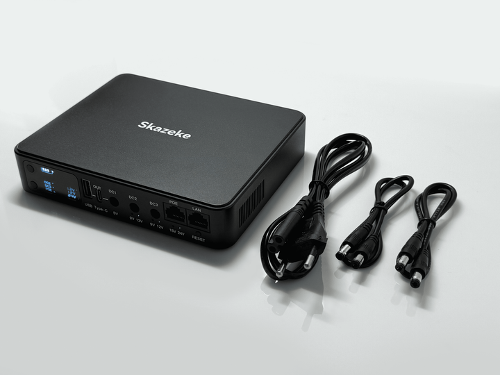 Источник бесперебойного питания Mini UPS Skazeke AD2P 20000 мАч - изображение 5
