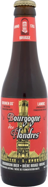 Упаковка пива Bourgogne des Flandres Rouge-Brune темное фильтрованное 5% 0.33 л x 12 шт (5411516000524) - изображение 2