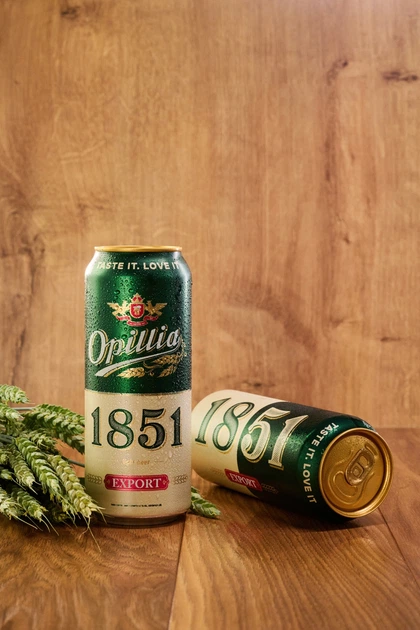 Упаковка пива Opillia Export 1851 светлое фильтрованное 4.7% 0.5 л x 24 шт (4820158673491) - Фото 4 Упаковка пива Opillia Export 1851 светлое фильтрованное 4.7% 0.5 л x 24 шт (4820158673491) - изображение 4