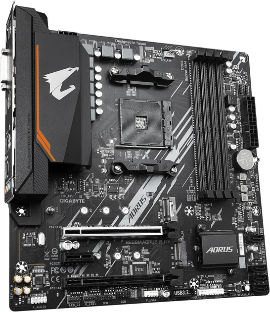 Материнская плата Gigabyte B550M Aorus Elite (102216619) - изображение 3