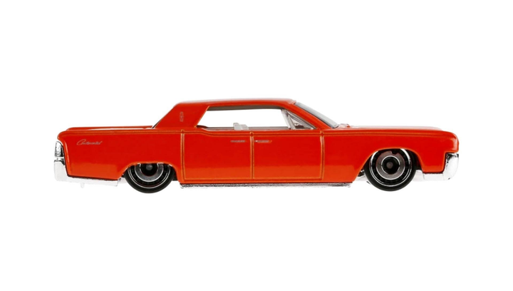 Машинка Хот Вилс 1:64 `64 Lincoln Continental коллекция Cool Classics Hot Wheels Mattel JJK14 - изображение 4