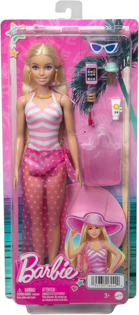 Кукла Барби Barbie Пляжная прогулка (HPL73) - изображение 6