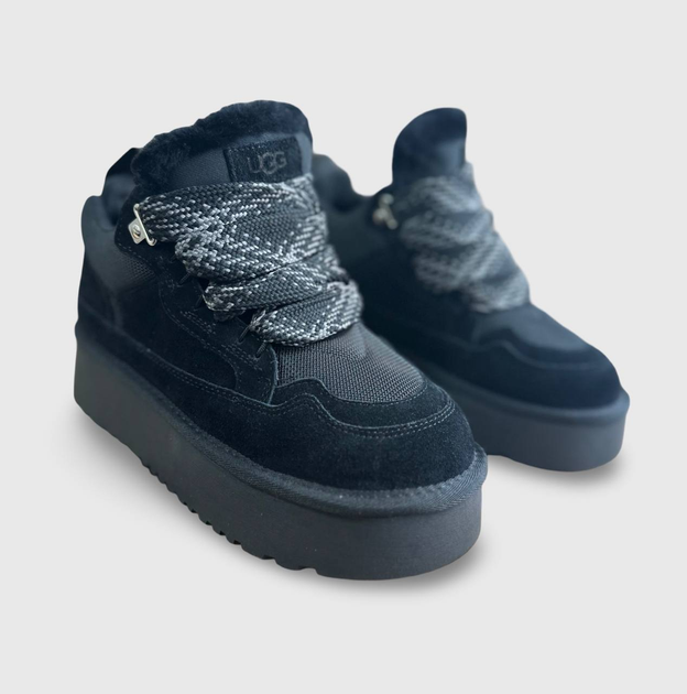 Жіночі Кросівки з Набивкою Ugg Lowmel Sneaker Black 36 - Фото 5 Жіночі Кросівки з Набивкою Ugg Lowmel Sneaker Black 36 - зображення 5