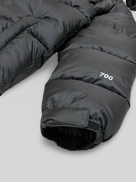 Жіночий Пуховик з вишивкою The North Face tnf 700 чорний XL - Фото 2 Жіночий Пуховик з вишивкою The North Face tnf 700 чорний XL - зображення 2
