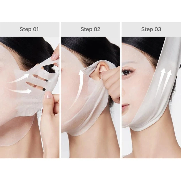 Лифтинг маска для лица MEDICUBE PDRN Pink Tension Up Mask 34 г - изображение 4
