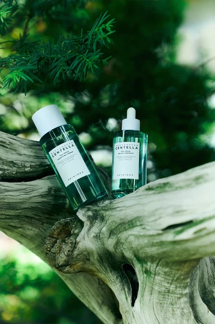 Тонер для обличчя SKIN1004 Madagascar Centella Tea-Trica Purifying Toner 210 мл — очищуючий тонер для звуження пор та проблемної ш - изображение 6