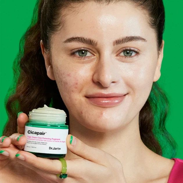 Крем для обличчя DR.JART+ Cicapair Tiger Grass для заспокоєння чутливої шкіри 50 мл - изображение 4
