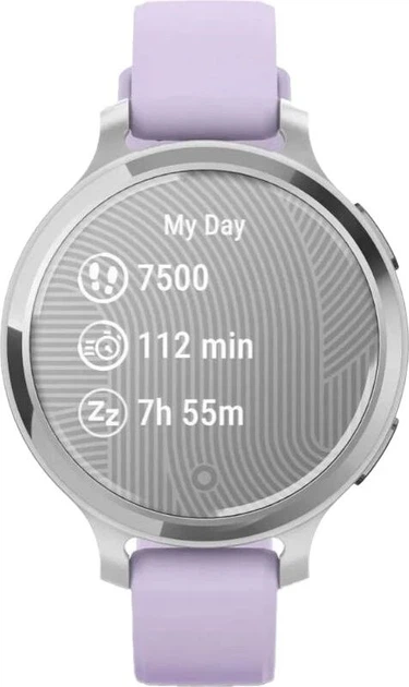 Смарт-годинник Garmin Lily 2 Active Silver with Purple Jasmine Silicone Band (010-02891-01/51) Refurbished - изображение 7