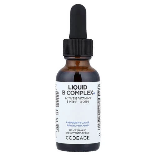 Витамины группы B Codeage Liquid B Complex 29.6 мл - изображение 3