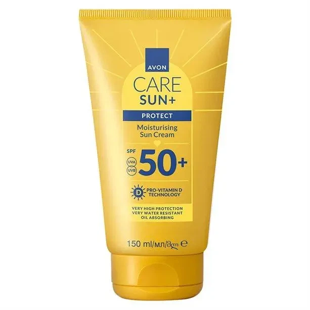 Сонцезахисний крем для обличчя і тіла SPF 50+ Avon (150 мл) - Фото 1 Сонцезахисний крем для обличчя і тіла SPF 50+ Avon (150 мл) - изображение 1
