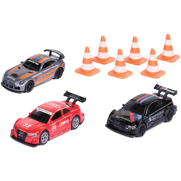 Набір металевих моделей автомобілів Siku Race Car 1:50 (4006874063314) - зображення 2