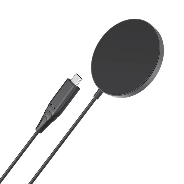 Бездротовий зарядний пристрій Choetech 15W Wireless Magenetic Charger Black (T518-F-BK) - Фото 1 Бездротовий зарядний пристрій Choetech 15W Wireless Magenetic Charger Black (T518-F-BK) - зображення 1