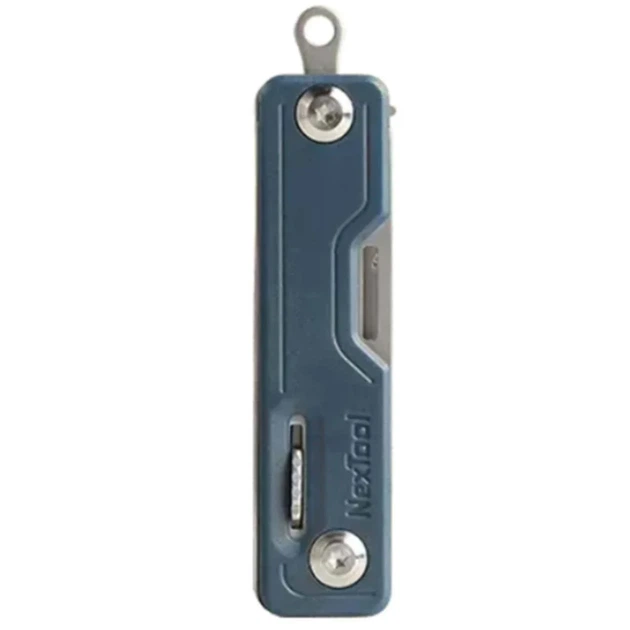 Мультитул NexTool Multi Functional Knife 10 функцій сталь 20Cr13 5 см синій 88 г - зображення 3