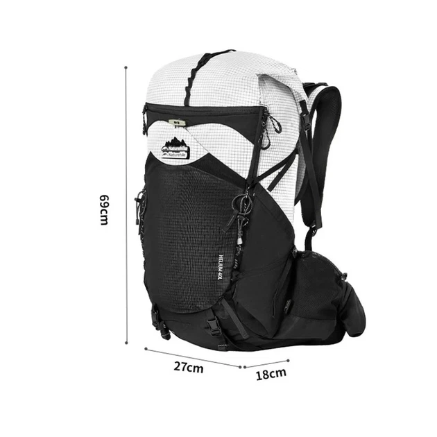 Туристический рюкзак Naturehike CNK2450XB016 40 л Cordura белый L - изображение 2