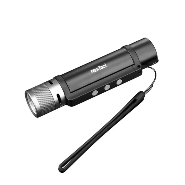 Светодиодный фонарь NexTool 6в1 1000 лм с магнитом и функцией Power Bank алюминий 34х160,5 мм - Фото 3 Светодиодный фонарь NexTool 6в1 1000 лм с магнитом и функцией Power Bank алюминий 34х160,5 мм - изображение 3