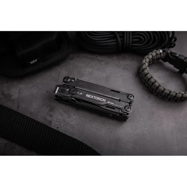 Мультитул Nextorch Pioneer MT20 14 функцій нержавіюча сталь 109х39х28 мм сірий - Фото 16 Мультитул Nextorch Pioneer MT20 14 функцій нержавіюча сталь 109х39х28 мм сірий - зображення 16