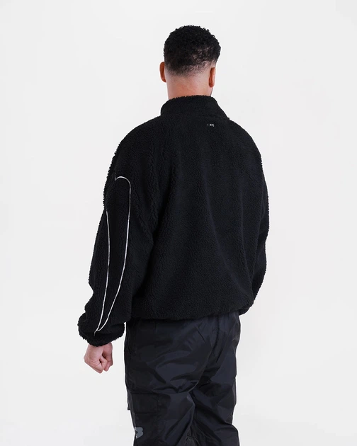 Куртка Tunero Sherpa Чорна XXL - зображення 4