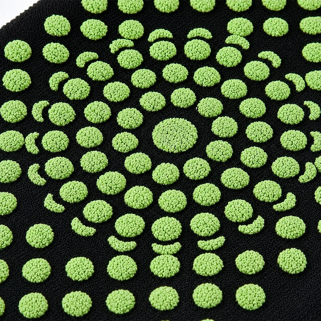 Компресійний наколінник / Еластичний бандаж SELF-HEATING зелений XL / Ортез на колінний суглоб - зображення 3