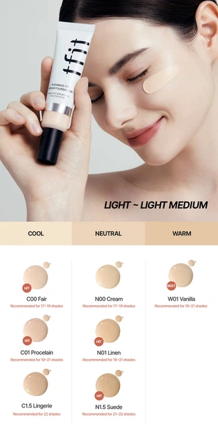 Тональная основа-серум TFIT Radiance Fit Serum Foundation C01 PORCELAIN 30 г - Фото 2 Тональная основа-серум TFIT Radiance Fit Serum Foundation C01 PORCELAIN 30 г - изображение 2