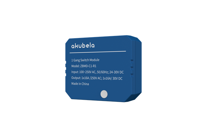 1 канальний вимикач AKUBELA ZigBee ZBMD-C1-R1 - Фото 4 1 канальний вимикач AKUBELA ZigBee ZBMD-C1-R1 - изображение 4