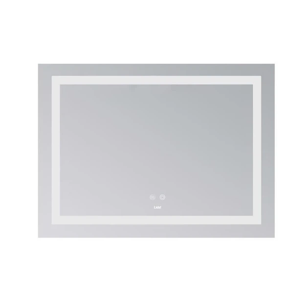 Зеркало Lidz Kubis (KU1) 900х700 с LED-подсветкой Touch, с антизапотеванием, с диммером, рег. яркости LD78LF904907048451 - изображение 3
