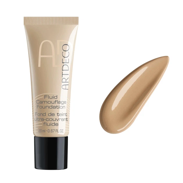 Podkład do twarzy Artdeco Fluid Camouflage 64 Warm/Soft Tan 20 ml (4052136242577) - Zdjęcie 3 Podkład do twarzy Artdeco Fluid Camouflage 64 Warm/Soft Tan 20 ml (4052136242577) - obraz 3