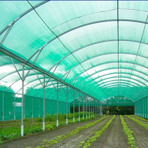 Сетка затеняющая Agrimpex 10 х 50м 60% темно-зеленая - Фото 4 Сетка затеняющая Agrimpex 10 х 50м 60% темно-зеленая - изображение 4