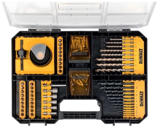 Zestaw końcówek udarowych DeWalt do skrzynki TSTAK 100 szt (DT71569-QZ) - obraz 2