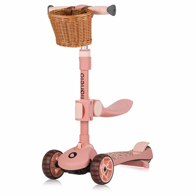 Детский самокат Lionelo FRANKY PINK ROSE - Фото 1 Детский самокат Lionelo FRANKY PINK ROSE - изображение 1
