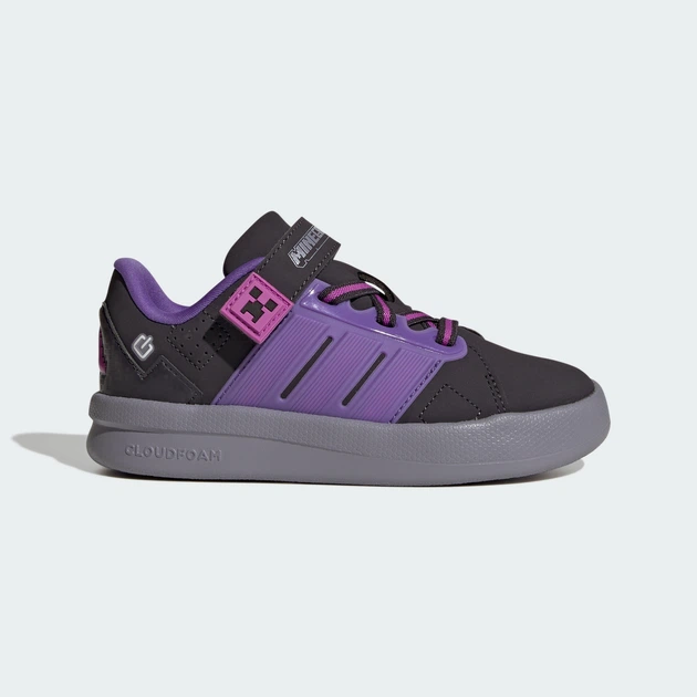 Детские кроссовки ADIDAS MINECRAFT LIGHTORAMA COURT CHILDREN adidas KI9113 (31 EUR) черный (4068819241348) - изображение 2