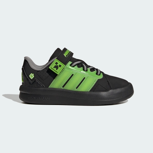 Детские кроссовки ADIDAS MINECRAFT LIGHTORAMA COURT CHILDREN adidas KI9111 (31.5 EUR) черный (4068819175643) - изображение 2