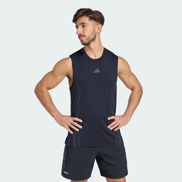 Мужская майка AIRCHILL INTENSITY adidas KT3257 (2XL) черный (4068822281799) - Фото 1 Мужская майка AIRCHILL INTENSITY adidas KT3257 (2XL) черный (4068822281799) - изображение 1