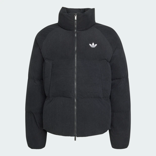 Мужская куртка CORDUROY PUFFER adidas KR7209 (S) черный (4068817733722) - Фото 6 Мужская куртка CORDUROY PUFFER adidas KR7209 (S) черный (4068817733722) - изображение 6