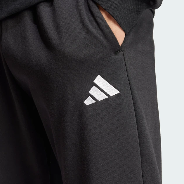 Чоловічий спортивний костюм Sportswear Basic 3-Stripes Fleece adidas JI8878 (3XL) чорний (4068814483262) - Фото 5 Чоловічий спортивний костюм Sportswear Basic 3-Stripes Fleece adidas JI8878 (3XL) чорний (4068814483262) - зображення 5