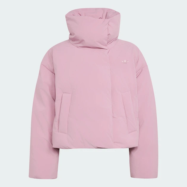 Детская куртка OVERSIZED PUFFER adidas KS1721 (140) розовый (4069995556523) - изображение 6