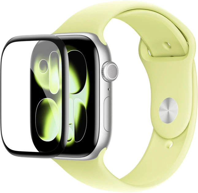 Захисне скло Yaxo Diamond Armor Glass для Apple Watch 45 мм (YAWDASG45MM01FB) - зображення 4