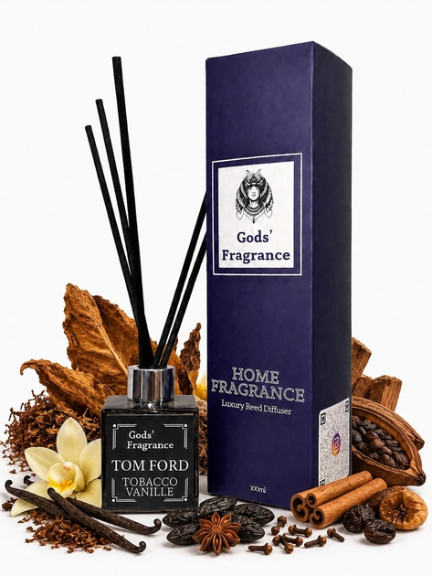 Аромадифузор з ароматом Tom Ford Tobacco Vanille. Парфумований аромадифузор для дому (N-002UH) - Фото 1 Аромадифузор з ароматом Tom Ford Tobacco Vanille. Парфумований аромадифузор для дому (N-002UH) - изображение 1