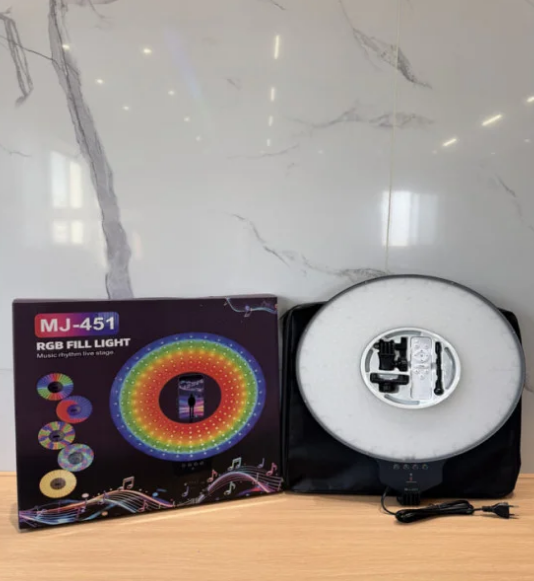 Светодиодная LED лампа MJ-451, черный (50189) - зображення 4