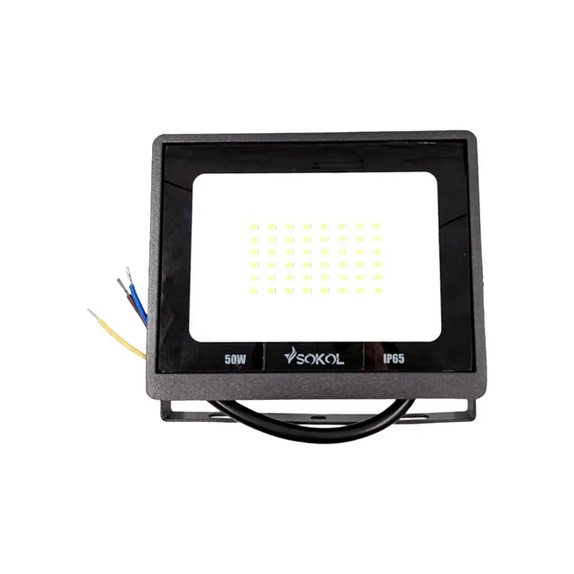 Прожектор вуличний LED-SLТ 50w 220В 4500lm 6500K Sokol SMD - изображение 3