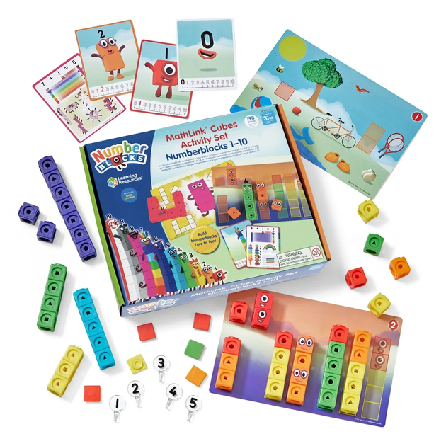 Кубики Numberblocks от 1 до 10 Learning Resources LSP0949-UK - изображение 6