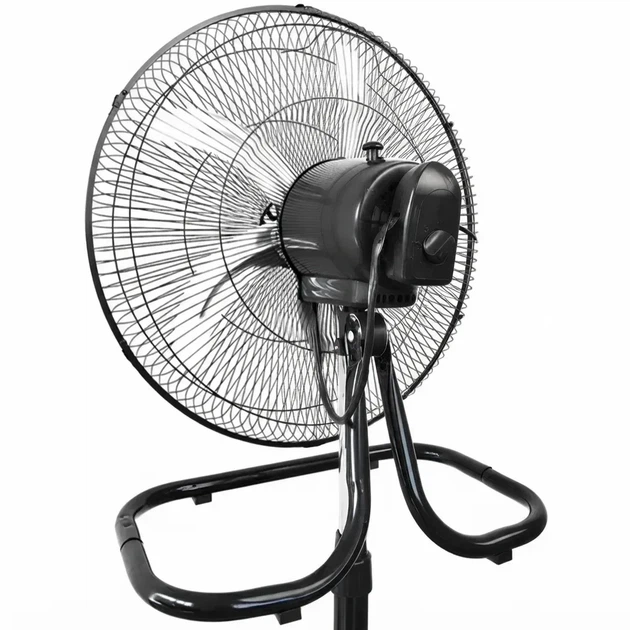 Вентилятор 3 в 1 Alfarid Fan 18" 60 Вт напольный/настольный/настенный, 3 скорости, черный - Фото 4 Вентилятор 3 в 1 Alfarid Fan 18" 60 Вт напольный/настольный/настенный, 3 скорости, черный - изображение 4
