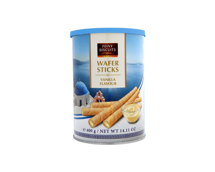 Вафлі трубочки Feiny Biscuits Wafer Sticks Vanilla Flavour 400 г - Фото 1 Вафлі трубочки Feiny Biscuits Wafer Sticks Vanilla Flavour 400 г - зображення 1